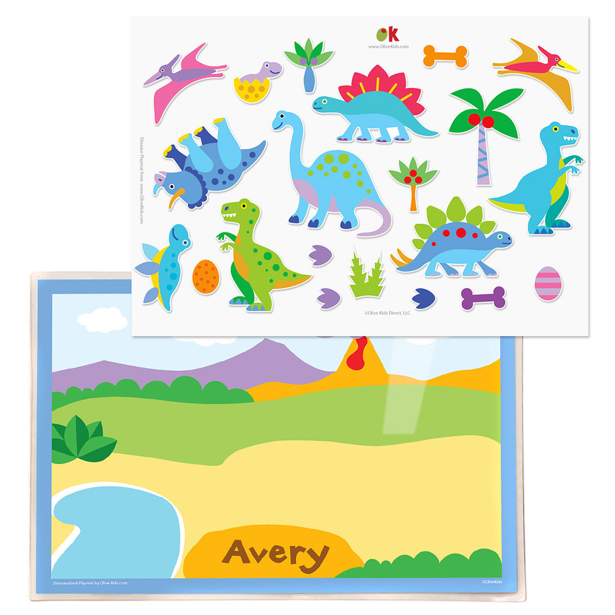 Ocean Personalized Kids Playmat