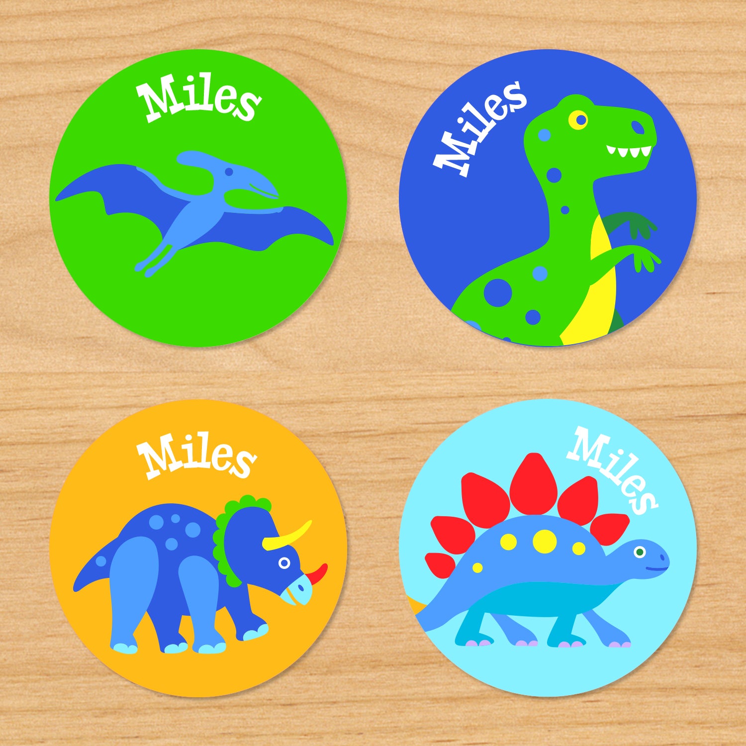 Lizard Personalized Mini Kids Waterproof Labels – Art Appeel